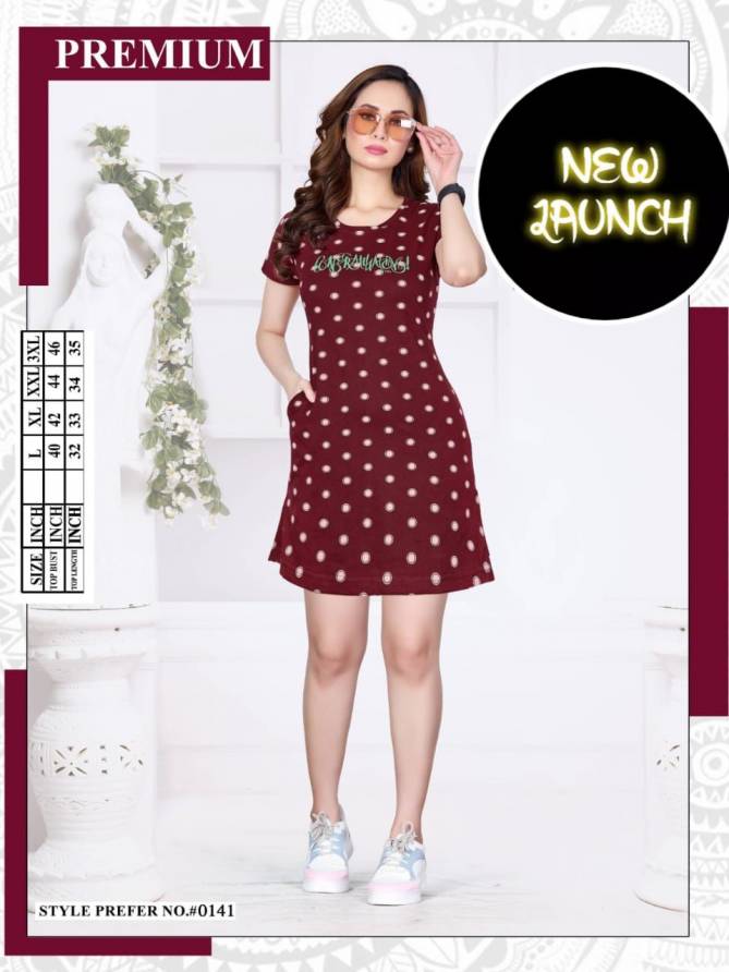 Summer Special Vol A0141 Night Suits Long Ladies Top Catalog